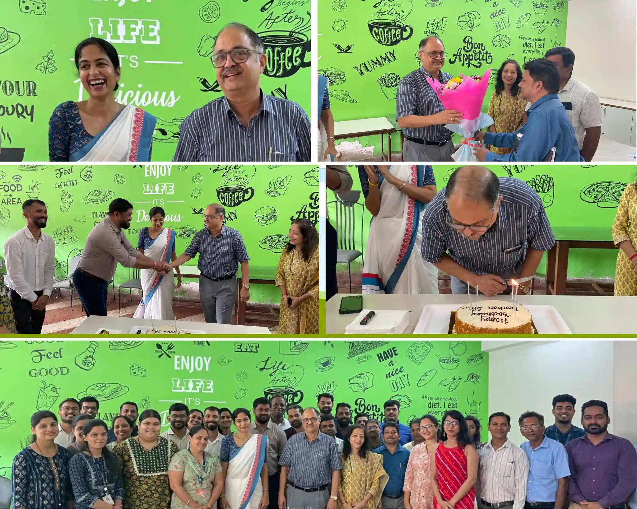 Birthday Celebrations of our M.D. Shri. B.S.Borkar