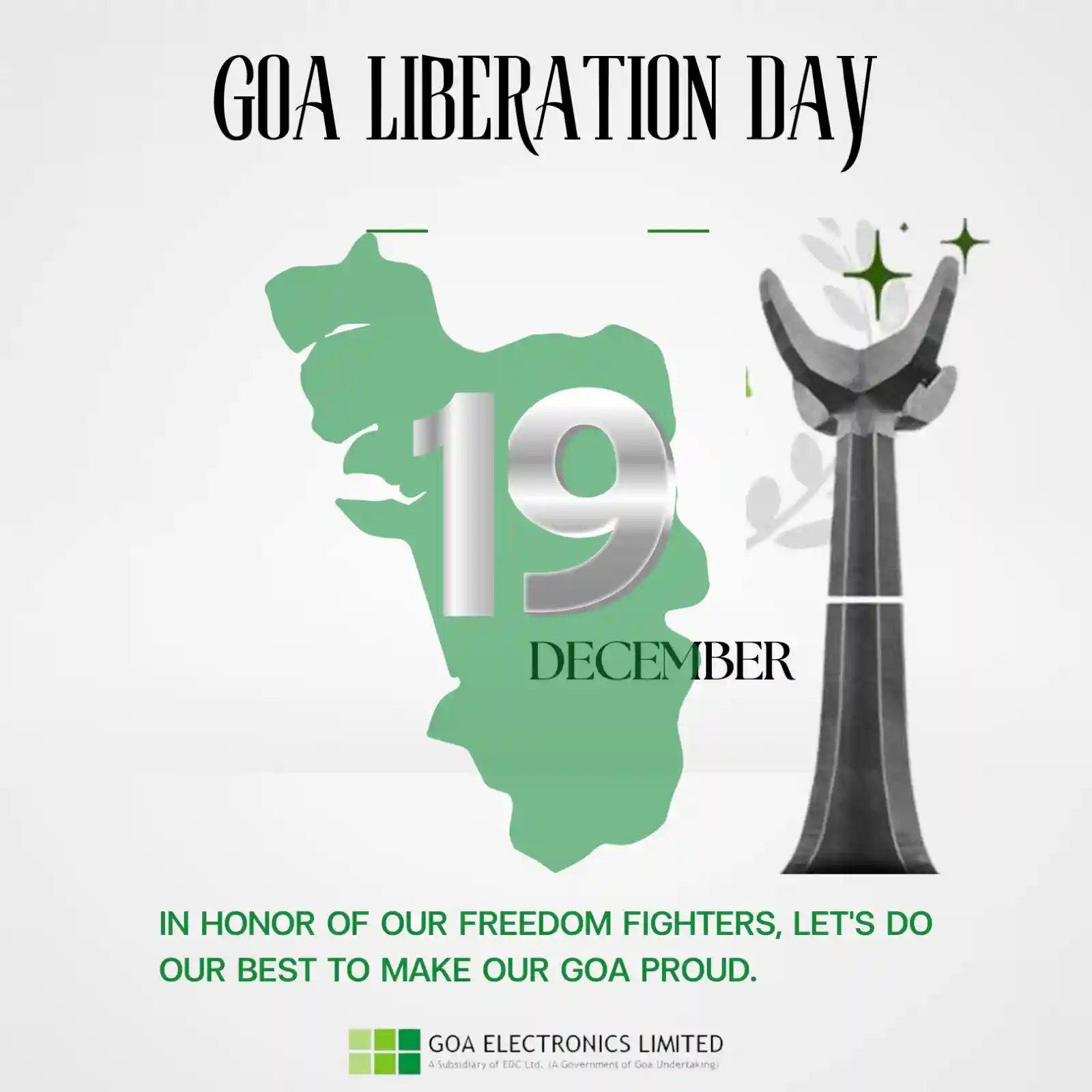 Happy Goa Liberation Day from GEL Family !