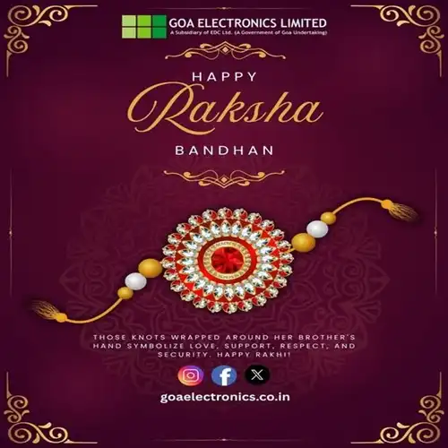 Greetings of Raksha Bandhan From GEL Family